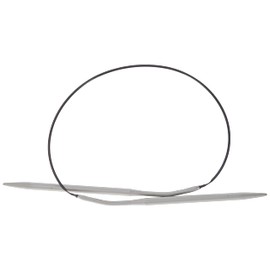 Prym 211260 Rundstricknadeln ALU 40 cm 4,00 mm grau