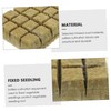 Outanaya 1 Set Hydroponic Soilless Cultivation Blocks Mineral Wool Starter