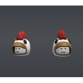 Jazwares Robl0x | Shedletsky Chicken Headrow Chicken Head Series 1 - RARE Toy Code