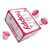 happy coffee medium roast coffee pods, 22 count, notes of