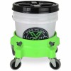 Liquid X Premium Car Care Bucket Dolly with Large Wheels