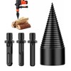 Thapncow 32mm Drill Cone Splitter, Professional Wood Splitting Drill Bit