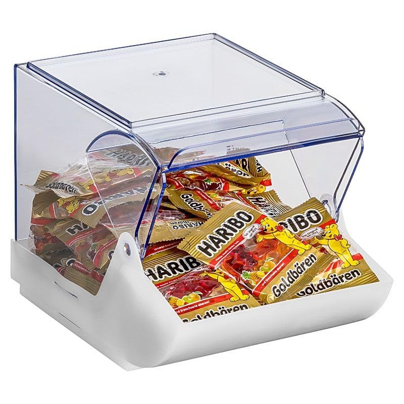 hünersdorff Plastic Box Polypropylene with Transparent Hinged Lid 3.7 Litre