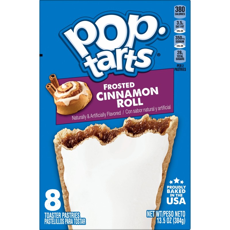 Pop-Tarts Toaster Pastries, Breakfast Foods, Kids Snacks, Frosted Cinnamon Roll