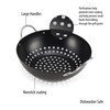Farberware 5275078 Barbecue Nonstick Mini Round Wok Topper, Black