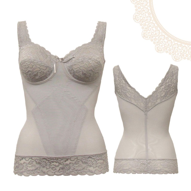 TAMURA EPARINA TPP17 Lady Makeup Body Shaper, Gray, 1.5 gal