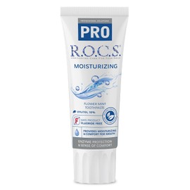 R.O.C.S. Rocks PRO Moisturizing Dry Mouth, Dry Mouth, Whitening, Enzyme-Contained Whitening Teeth Brush, 3.3 oz (94 g)
