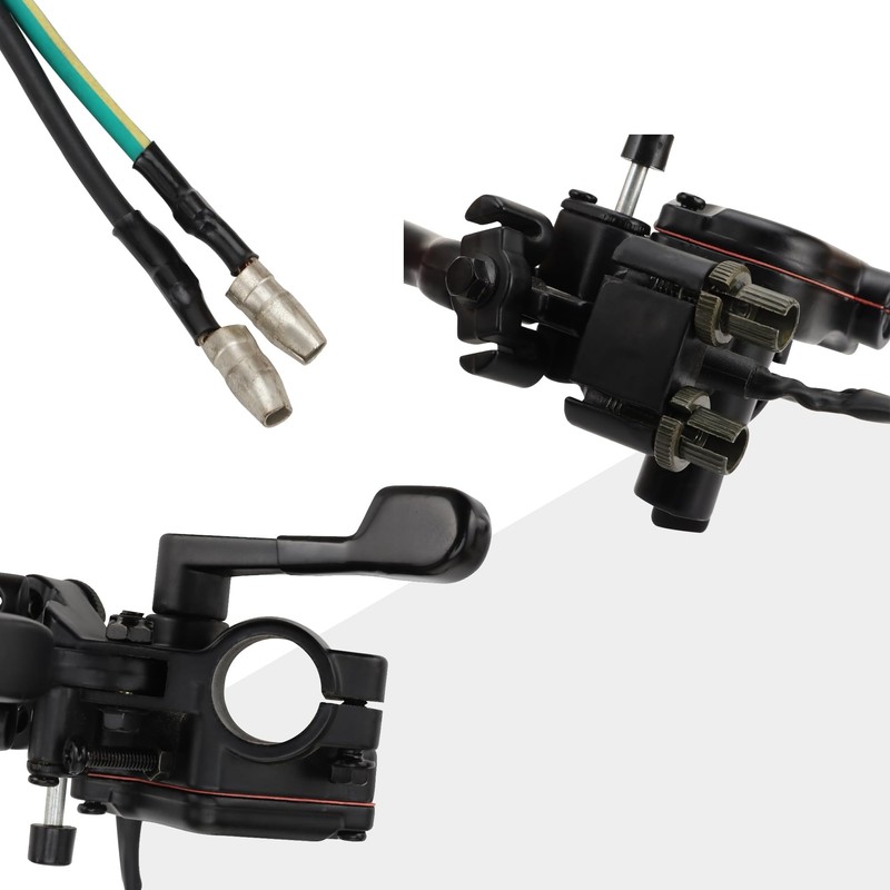 GOOFIT Throttle Accelerator 7/8" 22mm Thumb with Dual Brake Lever