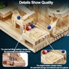 Tucraew Wooden Marble Run Electric Motorized, Electric Model Kit Marble