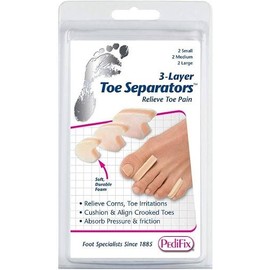 PediFix 3 Layer Toe Separators P280-Mix