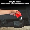 Lotsdonxia Soft Rubber Trailer Ball Head Cover Durable Protection for