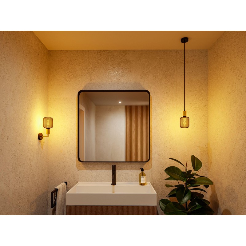 Paulmann 71134 luminaire Ravi IP44 E27 max. 60W Black matt,