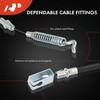 A-Premium Rear Driver Side Parking Brake Cable Assembly Compatible with