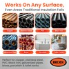 PipeWrap Pipe Insulation Spray Foam for Hard-to-Reach Areas, Fittings &