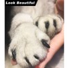 VICTHY VICTHY 120pcs Cat Nail Caps | Cat Claw Caps