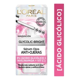Sérum Anti-ojeras Glycolic Bright L'oréal Paris