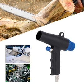 Air Vacuum Blow Gun Pneumatic Vacuum Cleaner Kit, 2-in-1 Air Vacuum Blow Gun Pneumatic Cleaner 6kPa Suction Kit