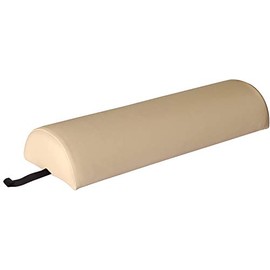 Therapist's Choice 9"x26"x4.5” Large Half Round Semi-Round Massage Table Bolster (Beige)