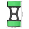 Hapivida 1 Pair Dumbbell Rack, Prevent Rolling Dumbbell Bracket Mat