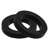 2pcs of Rubber Gaskets for Gas Hose Pipe Connection System Fittings