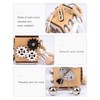 Wooden Sensory Fidget Lock Box Toy Educational Early Learning IQ