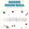 Bessie Besi Gel Snowball Glitter Nail 8 Piece Set /