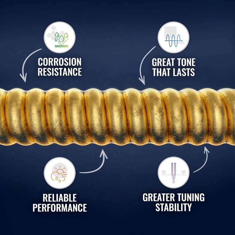 Elixir Strings Bass Guitar Strings (14782)