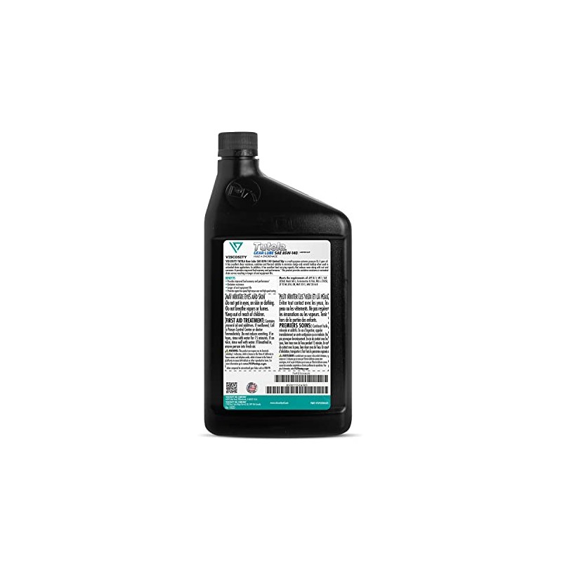 VISCOSITY TUTELA Gear Oil SAE 85W-140 - Compatible with Caterpillar,