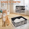 Cat Litter Tray Foldable Cat Litter Box Cat Toilet on