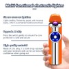COMANYI Electric Lighter USB Rechargeable Triple-Arc Lighter for Candle, Windproof