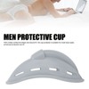 Mens Athletic Cup Protector Prevent Friction Deep Contoured Shape Circumcision
