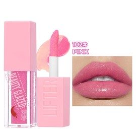 Spicy Rich Lip Gloss, Moisturising & Nourishing Liquid Lipstick (Colour, #02)