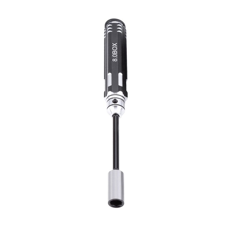 Hex Socket Nut Driver, Set 4.0MM, 5.5MM, 7.0MM, 8.0MM for