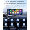 CHOVE Wireless Apple Carplay Screen for Car, 10.26" Apple Car