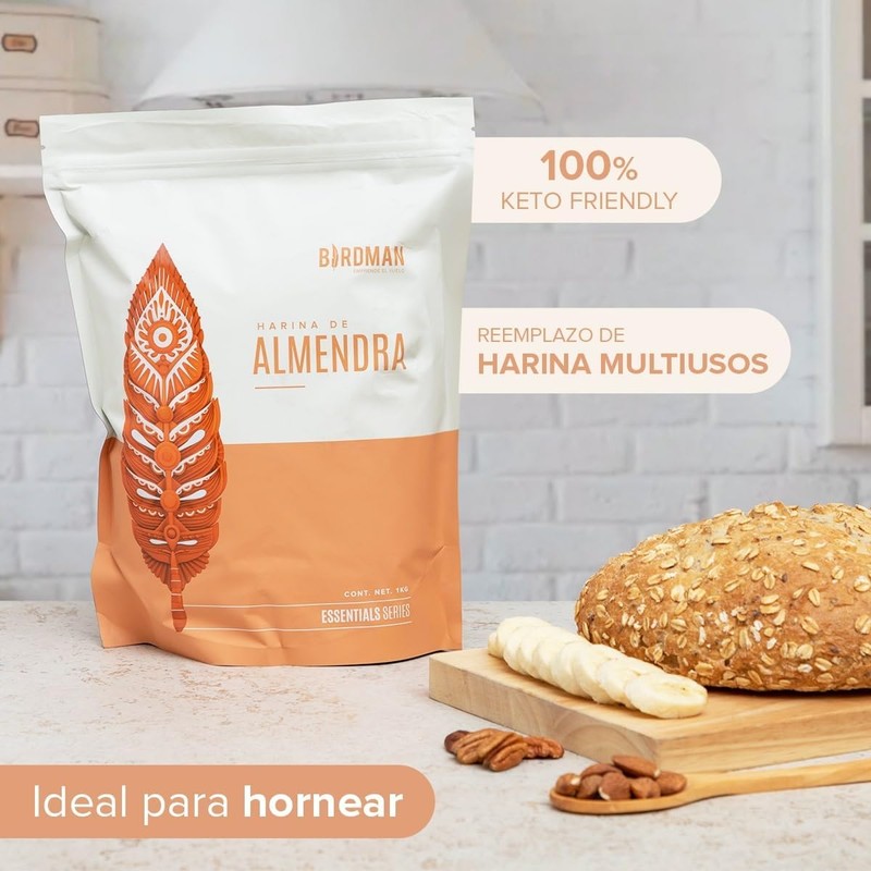 Birdman Almond Flour - Keto Friendly, Gluten Free, Kosher, Vitamin
