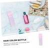 Minkissy 3pcs Root Comb Applicator Bottles Hair Dye Applicator Graduated