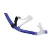 Swimming Snorkel Reduced Drag Silicone Swimming Breathing Tube with Adjustable
