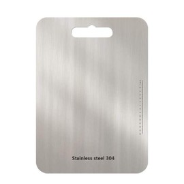 Chopping Board 11.4"L x 7.9" W Stainless Steel 304 Cutting Board Durable Kitchen Chopping Board Silver