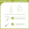 Silicone Earring Backs, Full Cover, 20PCS Clear Earring Backs Replacements,