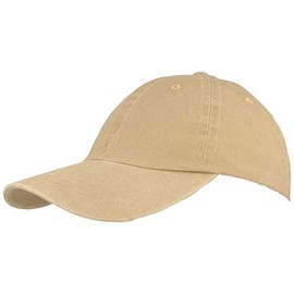 Breiter Baseball Cap Sun Cap 100% Cotton BB Cap Size Adjustable & Washable, beige