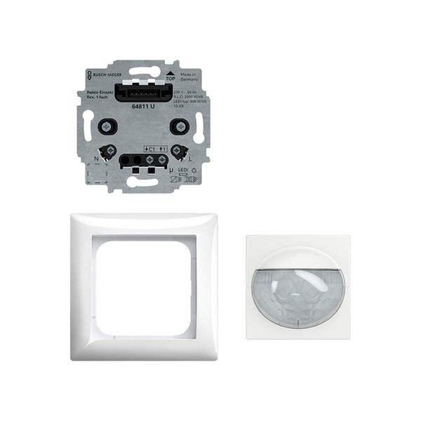 Busch-Jaeger Busch Wächter 62764 UJ-914-WL 180 Flex Wireless Complete Set