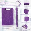 Glitter Clipboard with Storage for Office Supplies,Storage Clipboard with Pen