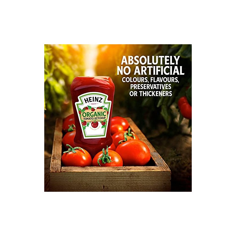 Heinz Organic Tomato Ketchup 580g