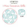 Gourmet Round Pan of 7 Mini Cinnamon Rolls (Classic Buttercream)