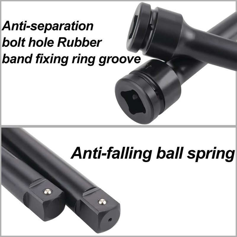LEPEVNEY 1" x 6" Impact Extension Bar for Use with