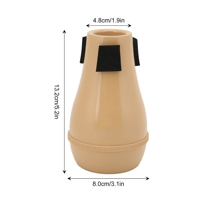 Trumpet Mute Reliable Practical Durable ABS Lightweight Compact Silencer for