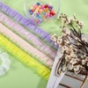 Sourcing Map 11 Yards Pink Ruffle Lace Trim Ribbon, 2.5cm/1"