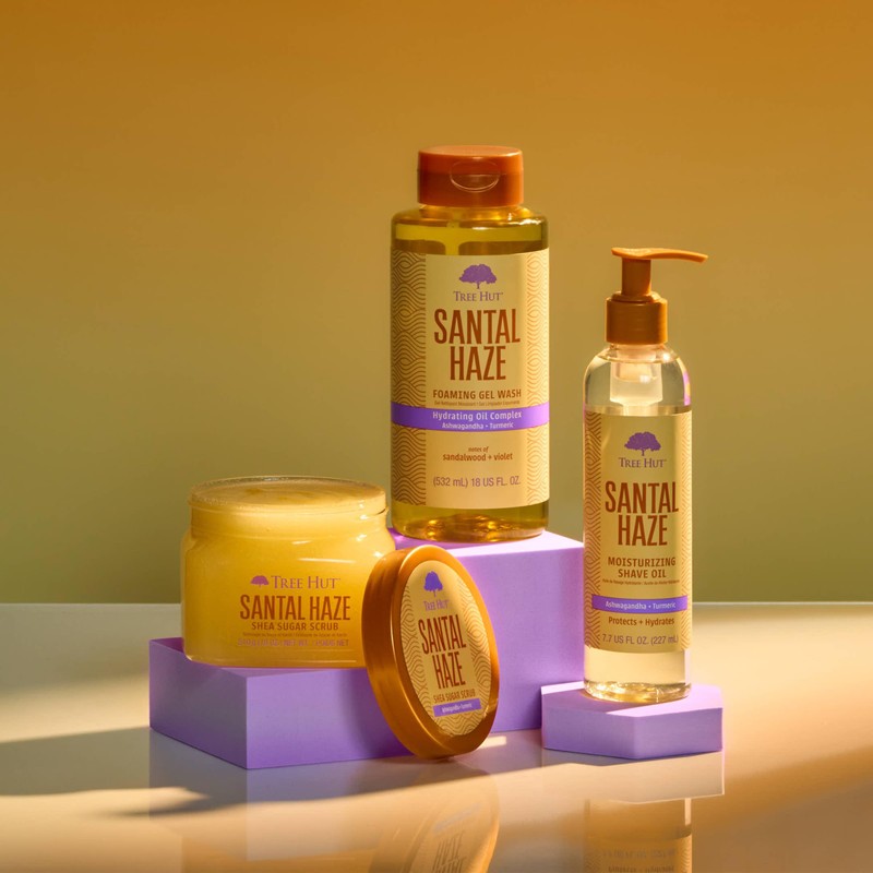 Tree Hut Foaming Gel Wash Santal Haze