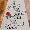 A Tale As Old As Time Rose Aisle Runner