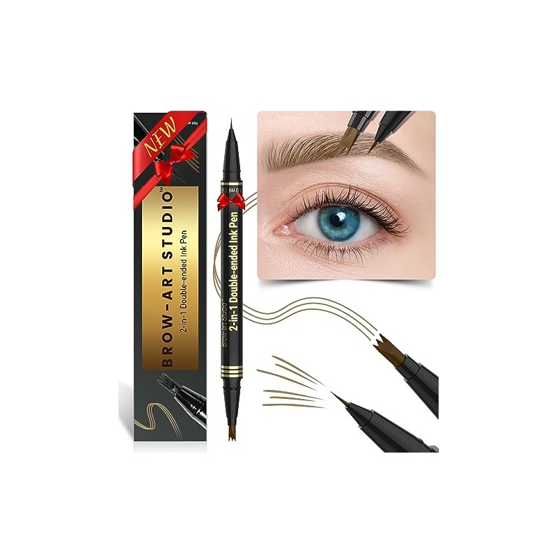 iMethod Lápiz De Cejas Microblading 2 En 1 Con Doble